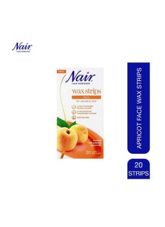 اشتري Hair Remover Body Wax Strips Apricot 20 Pieces في الامارات