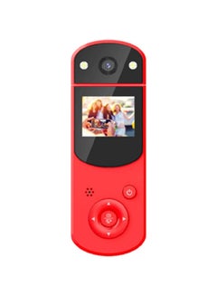 اشتري كاميرا DV رقمية كاميرا صغيرة للجسم ومسجل فيديو ومشغل MP3 وشاشة 1080 بكسل مع ضوء ليلي بالأشعة تحت الحمراء عدسة دوارة للرياضات المنزلية والمكتب المصاحب للمسجل في السعودية