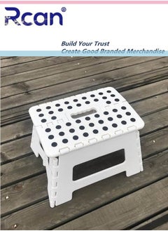 Buy Folding Step Stool Super Strong Foldable Step Stool for Kids,Adult Lightweight Portable Large Non-Slip Folding Chair, Heavy Duty Step Stools for Kitchen Bathroom or Bedroom. in Saudi Arabia