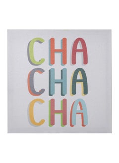 اشتري Mode Cha Printed Canvas Art, Multicolour - 40x40 cm في الامارات