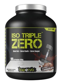 Buy ISO Triple Zero Protein with Gourmet Chocolate Flavor 4LB in UAE