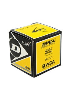 Buy Pro Double Dot Squash Ball Black in UAE