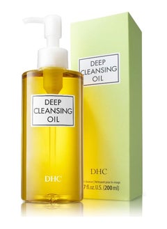 Buy DHC Deep Cleansing Oil, Facial Cleansing Oil, Makeup Remover, Cleanses without Clogging Pores, Residue-Free, Fragrance and Colorant Free, All Skin Types, 6.7 fl. oz. in UAE