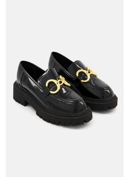 اشتري Women Slip On Casual Shoes, Black في الامارات