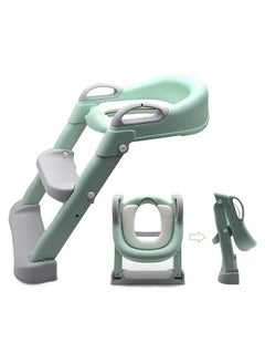 اشتري Potty Training Toilet Seat, Non-Slip Toilet Trainer, Foldable Toilet Chair for Kids Aged 1-10 في السعودية