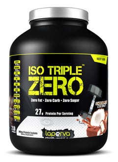 Buy Laperva Iso Triple Zero Next Generation Whey Protein, Chocolate Coconut, 2 LB in Saudi Arabia