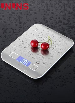 Buy Digital Kitchen Scales,Multifunction Food Scale 11lb/5kg,LCD Digital Measuring Scale,Electronic Weighing Scale,6 Measurement Units With 0.1oz/1g,Precision Scale For Baking/Cooking/Pills/Flour/Tea in UAE