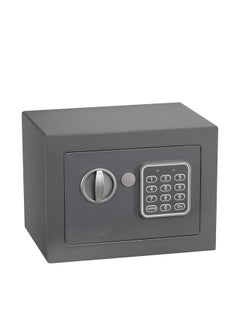 Buy Dallas Electronic Safe 23x17x17cm - Grey in UAE