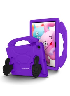 اشتري Moxedo Shockproof Protective Case Cover Lightweight Convertible Handle Kickstand for Kids Compatible for Huawei Matepad T10s 10.1 inch / T10 9.7 inch - Purple في الامارات