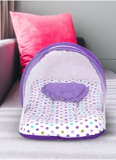 Buy Plush and Soft Baby Sleeping Bag– Breathable, Cushioned– Perfect for Newborns and Infants, 0M+, Baby Sleeping Bed of 32-inch X 18-inch X 4-inch Size (Purple), Pack of 1 in UAE