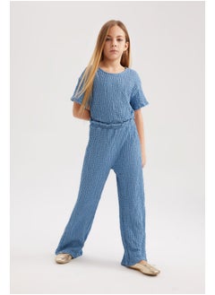 Buy Girl Regular Fit Short Sleeve Jump Suit in Egypt