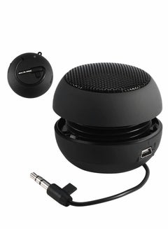 Buy Mini Speaker, Portable Speaker built-in 3.5mm Aux Audio Jack Plug, HD Stereo Sound Rechargeable Outdoor Speaker for iPad/Smart Phone/Computer in UAE