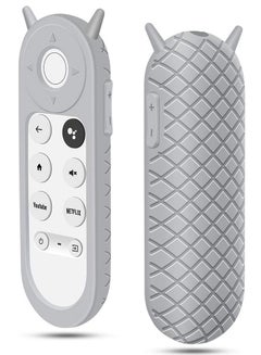 Buy Case for Chromecast, Remote Protective protector for Google TV 2020 Voice, Shockproof Anti-Slip Cover for Google Voice Remote Silicone Case Holder Skin in UAE