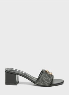 Buy One Strap Block Heel Sandals in UAE