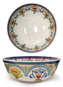 Buy Melamine Salad Bowl - Set of 2 for Kitchen, Mixing Bowls Set Baking, Prepping, Serving, Cooking - Serving Bowls in UAE