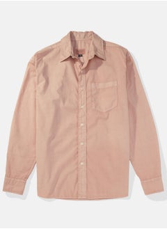 Buy AE Everyday Poplin Button-Up Shirt in Saudi Arabia