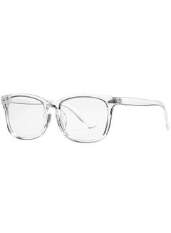 Buy Square Clear Lens Glasses Women Men Non Prescription Glasses Frames in UAE