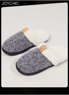 اشتري Autumn and Winter Warm Non-slip Bedroom Slipper for Women and Men Indoor Outdoor Windproof في السعودية