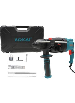 Buy BONAI Variable Speed Rotary Hammer Drill 1-1/4 inch, 26mm SDS Plus Demolition Hammer for Concrete Drill 13Amp, 4 Functions Reduced Vibration System With 360° Rotating Auxiliary Handle in UAE