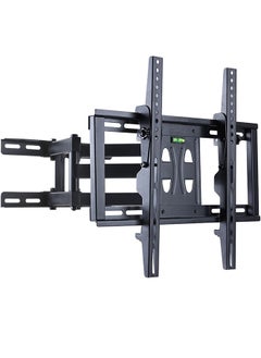 اشتري Universal TV Wall Mount Bracket with Articulating Arms for 26-55 Inch Led Oled Qled Flat Curved Monitors 180° Swivel Vesa Mount Tilting Down Within 15°Max VESA 400x400mm في الامارات