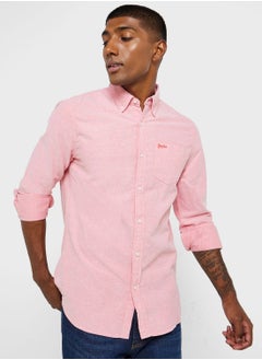 Buy Essential Oxford Slim Fit Shirt in UAE