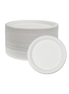 Buy 10 Inch Disposable Plates White Eco Friendly Paper Plates Are 125 Pack in Egypt