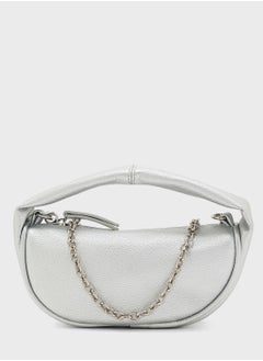 Buy Moon Shape Pu Clutch in UAE