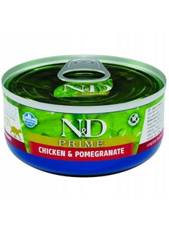 Buy Chicken & Pomegranate Adult Cat Wet Food 12x70g in UAE