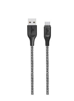 اشتري كابل PowerLine Micro USB باللون الأسود بطول 2 متر في السعودية