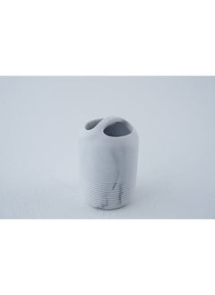 اشتري Lewis Toothbrush Holder 7.6x7.6x10.9cm white في الامارات