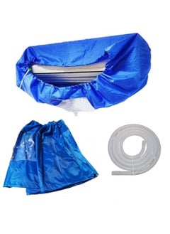 Buy Air Conditioner Cleaning Cover Dust Washing Bag for large size 2P-3P Wall Mounted AC Service with pipe in Saudi Arabia