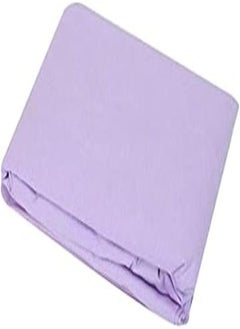 اشتري Elastic Cotton Bed Sheet Size 90cm - Mauve في مصر