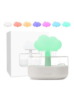 Buy Rain Cloud Fragrant Oil Humidifier, Water Drip Aromatherapy Essential Oil Diffuser with 7 Colors Changing Atmosphere Lamp in Saudi Arabia