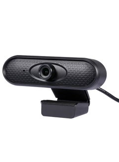 Buy 1080p Full HD Web Camera With Microphone for Windows Desktop Laptop XP(SP2,SP3) Vista 7 8 10 - Black in UAE