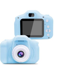 اشتري كاميرا رقمية للأطفال وكاميرا ومسجل فيديو للأطفال وكاميرا ومسجلات فيديو عالية الدقة 1080 بكسل وكاميرا محمولة يدوية 2.0 شاشة مع ألعاب مدمجة للأطفال (أزرق) في الامارات