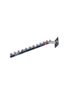 Buy Robustline Chrome Plated Wall Fixing Steel Clothes Slides Wall Hanger (12 Ball) in UAE