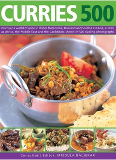 اشتري Curries 500: Discover a World of Spice in Dishes from India, Thailand and South-East Asia, as Well as Africa, the Middle East and the Caribbean, Shown في السعودية