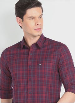 اشتري Checked Regular Fit Shirt في الامارات