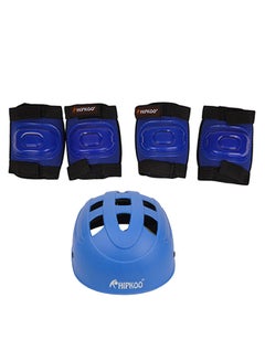 Buy 3 In 1 Kids/Youth Knee Pad, Elbow Pads Guards And  Helmet Protective Gear Set in UAE