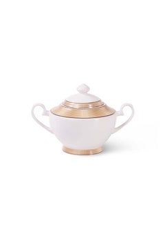 اشتري Sugar Bowl Versailles Microwave and Dishwasher Safe, Sweetener Dispenser For Tea and Coffee, Durable, Storage Tank For Salt, Pepper And Spices, Seasoning Pot For Kitchen 500ml في الامارات