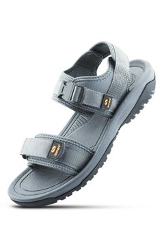 Buy Spot Men's Sandals | Stylish and comfortable sandals for Men | SS 1961 Grey in UAE