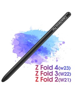 Buy Fold Edition Galaxy Z Fold 4 Pen Replacement for Samsung Galaxy Z fold 4 5G S Pen Stylus +Replacement Tips/Nibs+Card Pin (Black) in UAE