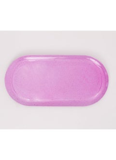 Buy Bright Designs Melamine Savoury Tray Set of 2 
   (L 52cm W 26cm)  Stoned with purple in Egypt