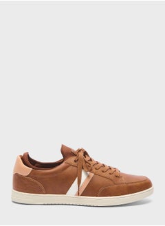 Buy Lace Up Low Top Sneakers in Saudi Arabia