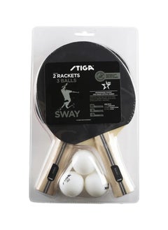 Buy Sway Table Tennis Set - 2 Bats & 3 Balls in UAE