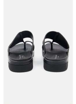 اشتري Men Slip On Sandals, Black في الامارات