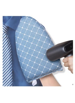 اشتري Garment Steamer Ironing Glove, Waterproof Anti Steam Mitt with Finger Loop, Complete Care Protective Garment Steaming Mitt, Heat Resistant Gloves for Clothes Steamers (Blue) في السعودية