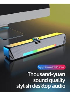 اشتري ثينك بلس TS33 TV SoundBar سلكي ولاسلكي بلوتوث ثنائي الاستخدام، مكبر صوت محيطي منزلي، مكبر صوت سينمائي للكمبيوتر الشخصي، TS33 أسود TS33-B أسود TS33-B أسود في السعودية