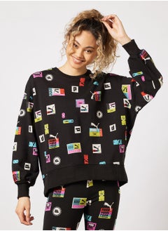 اشتري Brand Love Oversized Sweatshirt في مصر