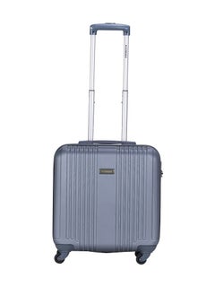 اشتري Single Hardside Spinner 4 Wheels Cabin Trolley Luggage With Number Lock 16 Inches Pale Blue في الامارات